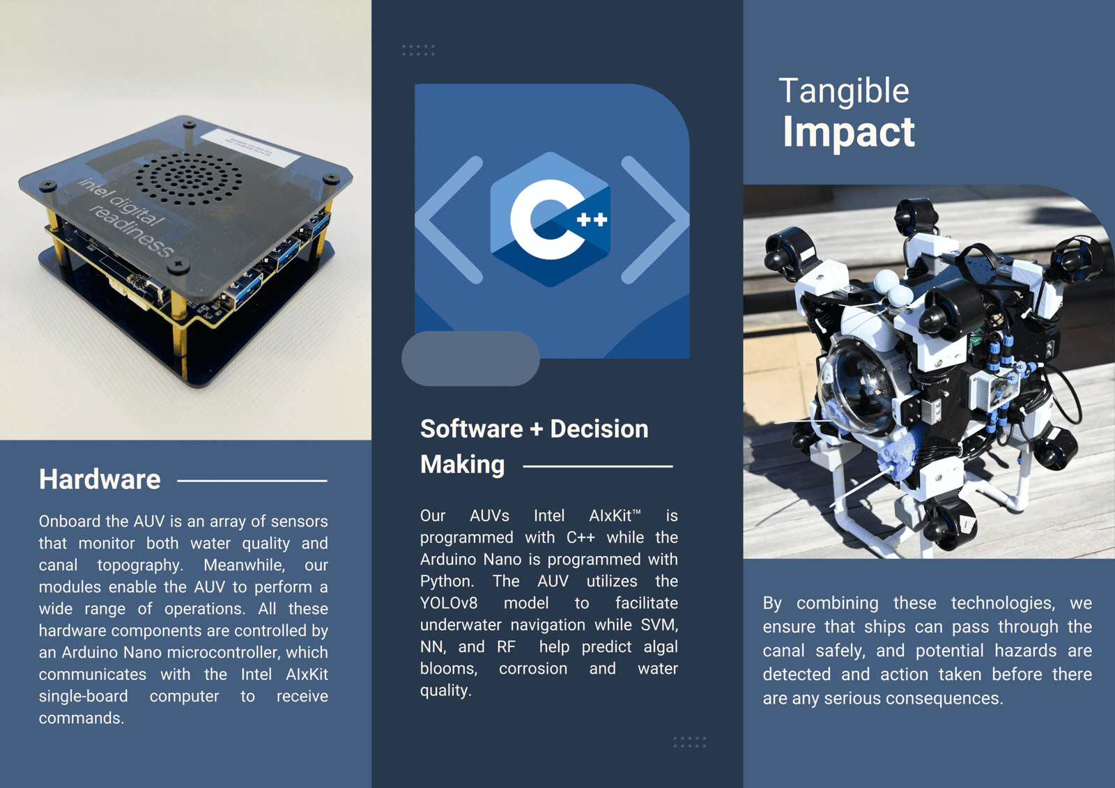 Our Technology brown simple furniture trifold brochure